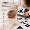 tj bebes 4 Tarjetas de estimulación visual · 0–6 meses